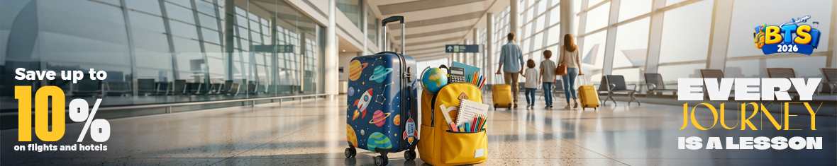 5% OFF + 5% Cashback on International Flights ✈️